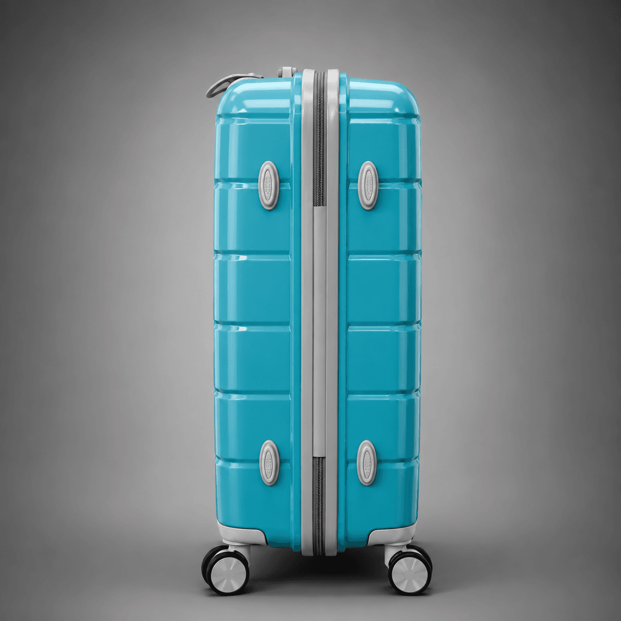 M7 Red Hard Shell Trolley Bag | PP Travel Suitcase detail 2