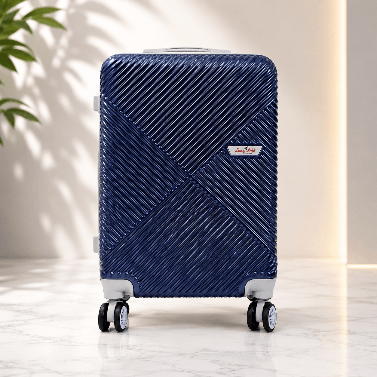 Long Life Cross-Line Premium Hard Shell Trolley
